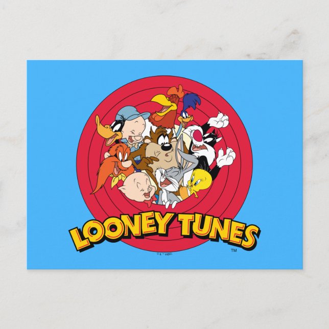 Carte Postale LOONEY TUNES™ Logo de marque (Devant)
