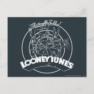 CARTE POSTALE LOONEY TUNES™ QUI EST TOUS DES FOLKS!™