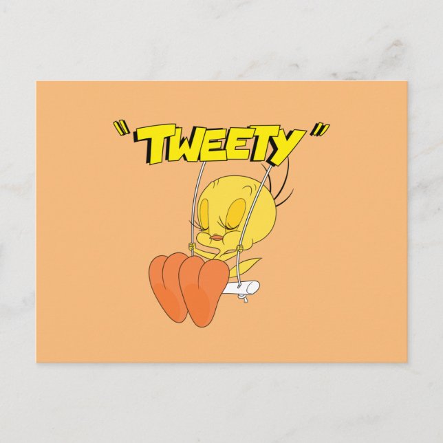 Carte Postale LOONEY TUNES™ Rires rétro | TWEETY™ (Devant)
