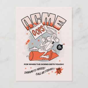 Carte Postale LOONEY TUNES™   WILE E. COYOTE™ ACME Dynamite