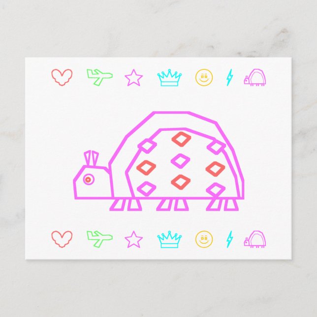 Carte Postale Loopzie Ladybug (Devant)