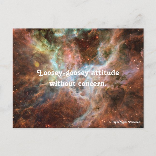 Carte Postale Loosey-goosey (Devant)