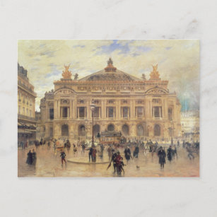 Carte Postale L'Opéra, Paris
