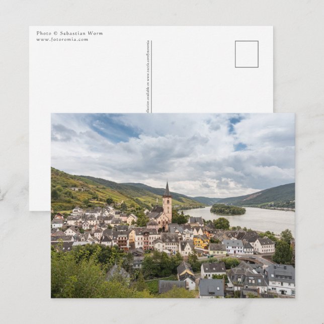 Carte Postale Lorch sur Rhin (Devant / Derrière)