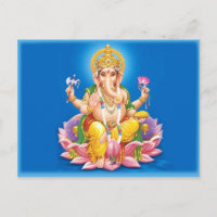 Carte postale Lord Ganesha