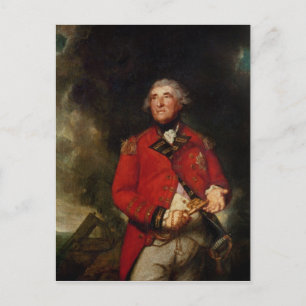 Carte Postale Lord Heathfield Gouverneur de Gibraltar