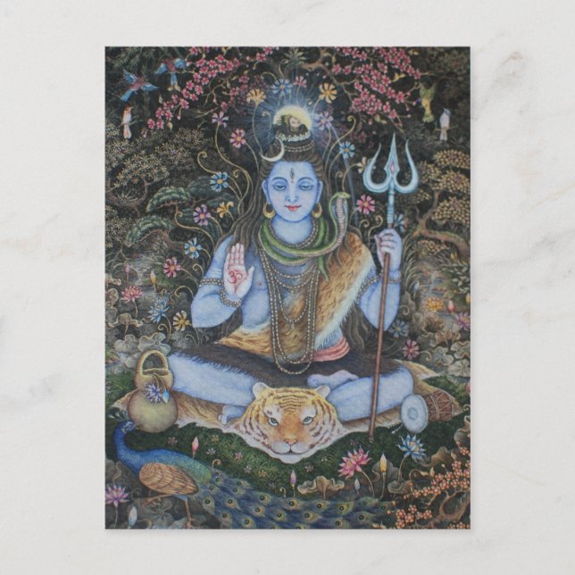Carte postale Lord Shiva (Devant)