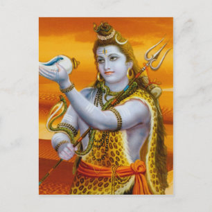 Carte Postale Lord Shiva (série de déités hindoues)
