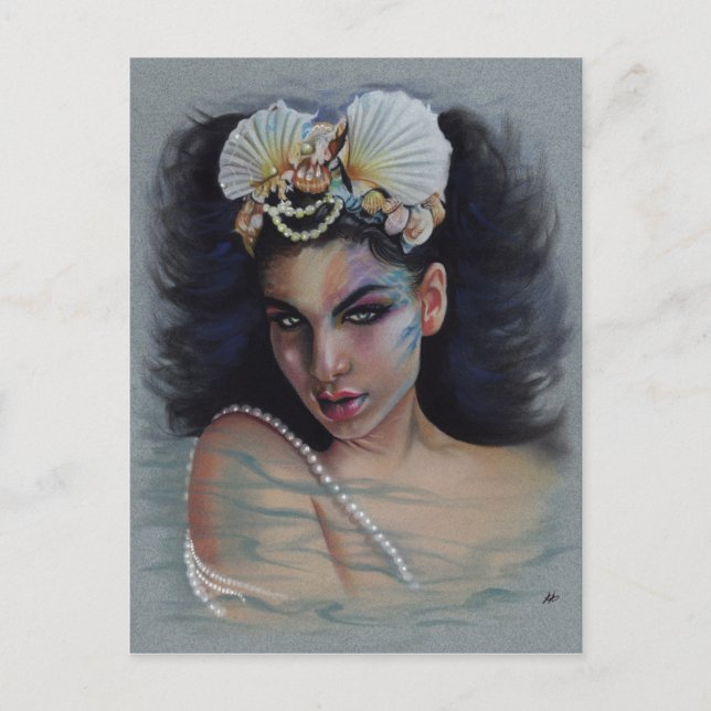 Carte postale Loreley Mermaid (Devant)