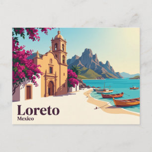 Carte Postale Loreto Mexique