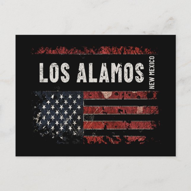 Carte Postale Los Alamos Nouveau-Mexique (Devant)