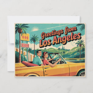 Carte Postale Los Angeles