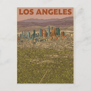 Carte Postale Los Angeles 