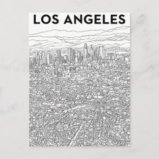 Carte Postale Los Angeles