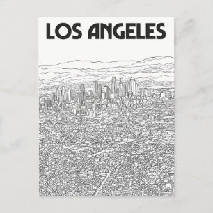 Carte Postale Los Angeles