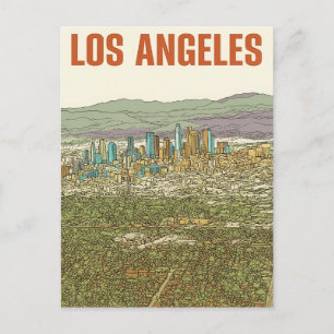 Carte Postale Los Angeles 
