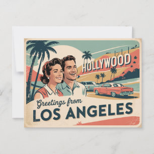 Carte Postale Los Angeles