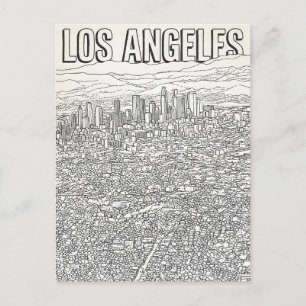 Carte Postale Los Angeles 