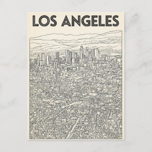 Carte Postale Los Angeles 