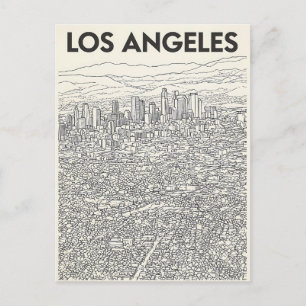 Carte Postale Los Angeles 