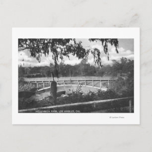 Carte Postale Los Angeles, CA Vue de Hollenbeck Park