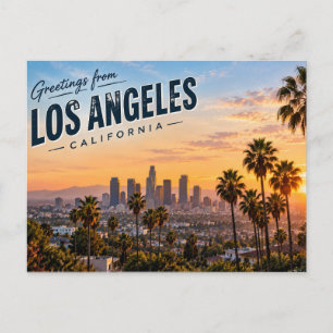 Carte Postale Los Angeles Cali