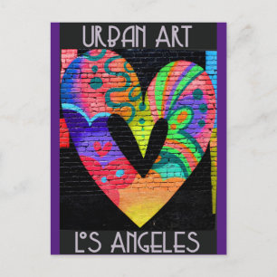 Carte Postale Los Angeles California Cool Urban Street Art