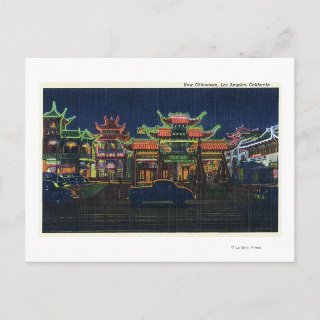Carte Postale Los Angeles, California Gateway to New (Devant)