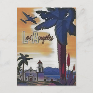 CARTE POSTALE LOS ANGELES CALIFORNIA VINTAGE VOYAGE