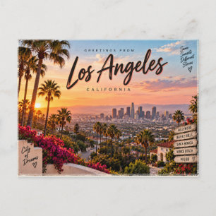 Carte Postale Los Angeles Californie