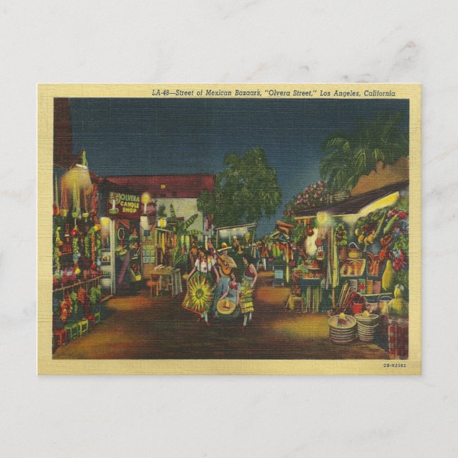 Carte Postale Los Angeles Californie (Devant)