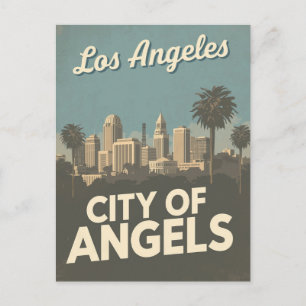 Carte Postale Los Angeles, la ville des anges
