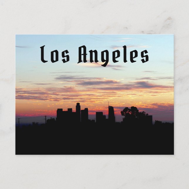 Carte Postale Los Angeles - personnalisable (Devant)