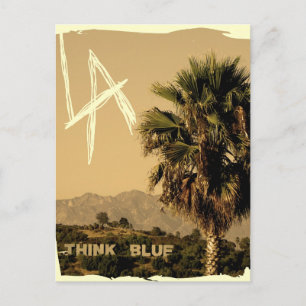 Carte Postale Los Angeles Vintage Style Postcard!