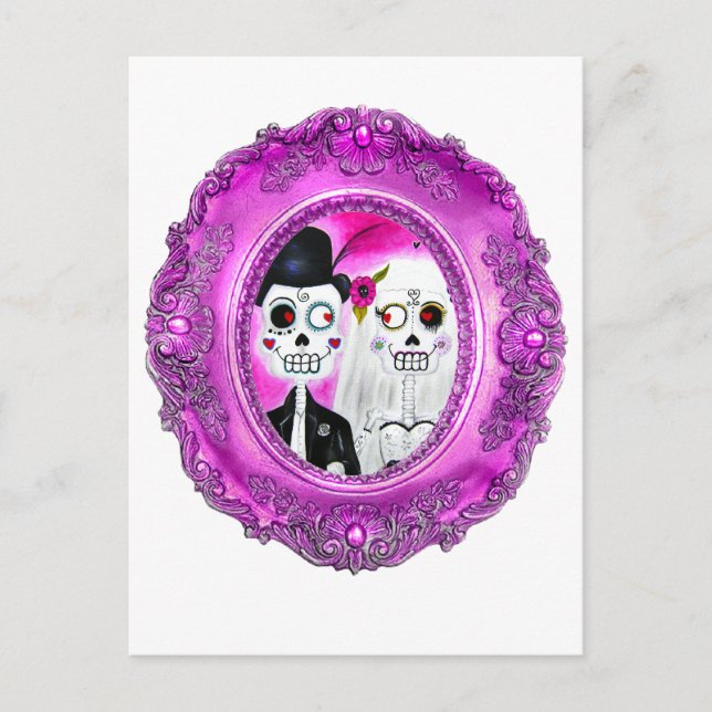 Carte Postale Los Novios Calaca (Devant)