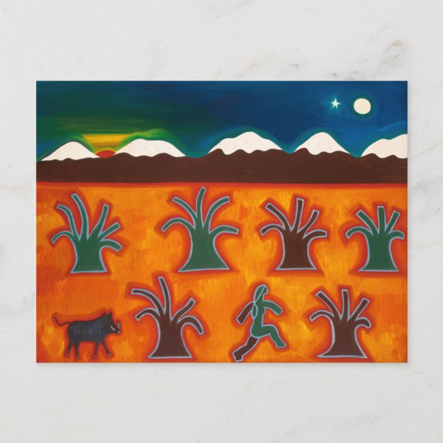 Carte Postale Los Olivos en el Invierno 2010 (Devant)