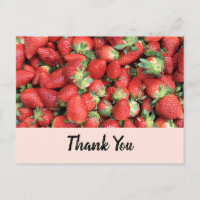 Lot de Fraises Rouges Juteuses Merci