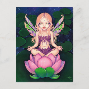 Carte postale "Lotus Fairy"