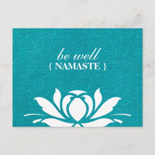 Carte postale Lotus "Merci"