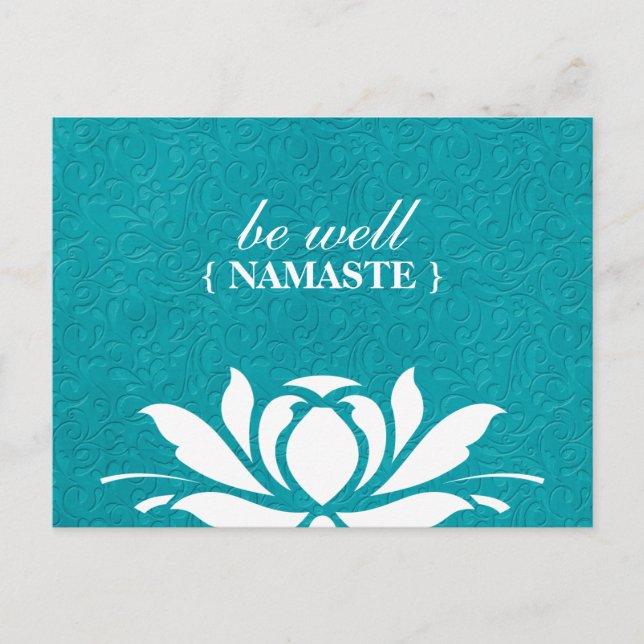 Carte postale Lotus "Merci" (Devant)