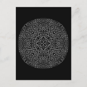 Carte Postale Lotus noir 2