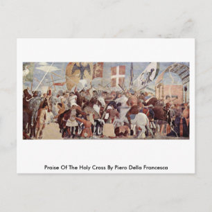 Carte Postale Louange Du Saint Crossby Piero Della Francesca