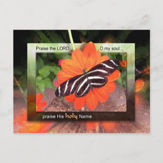 Carte Postale Louez le Seigneur !