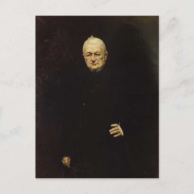 Carte Postale Louis Adolphe Thiers, 1877 (Devant)