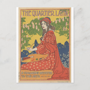Carte Postale Louis John Rhead - Le Quartier Latin
