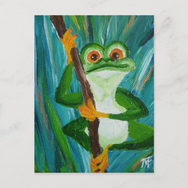 Carte Postale Louis la grenouille (Devant)