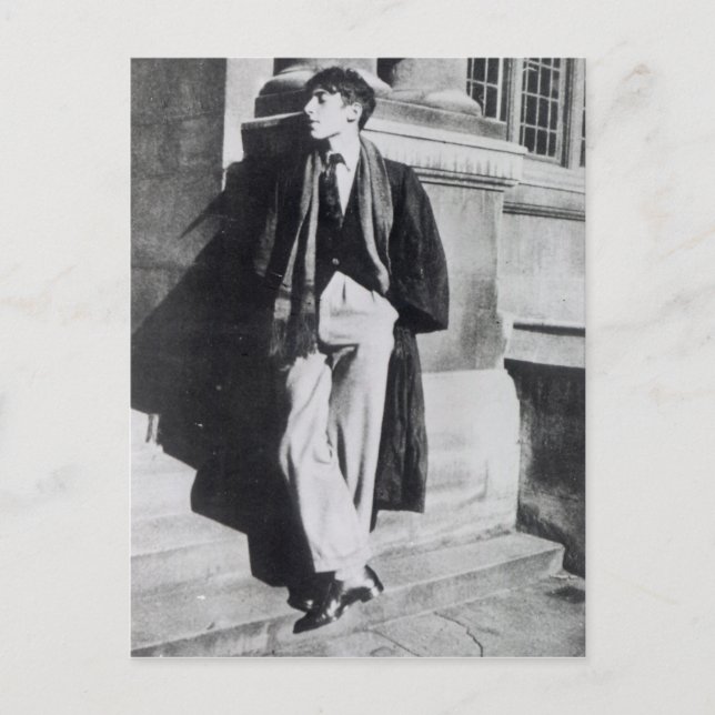 Carte Postale Louis MacNeice pendant son séjour à Oxford (Devant)