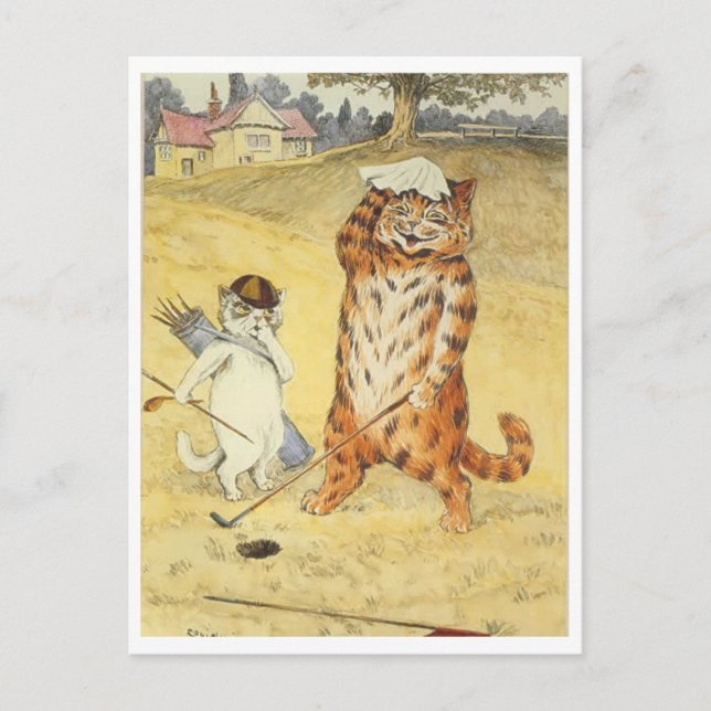 Carte Postale Louis Wain (Devant)