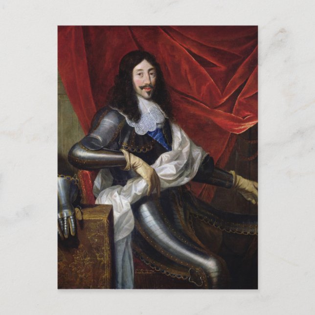 Carte Postale Louis XIII Roi de France et de Navarre (Devant)