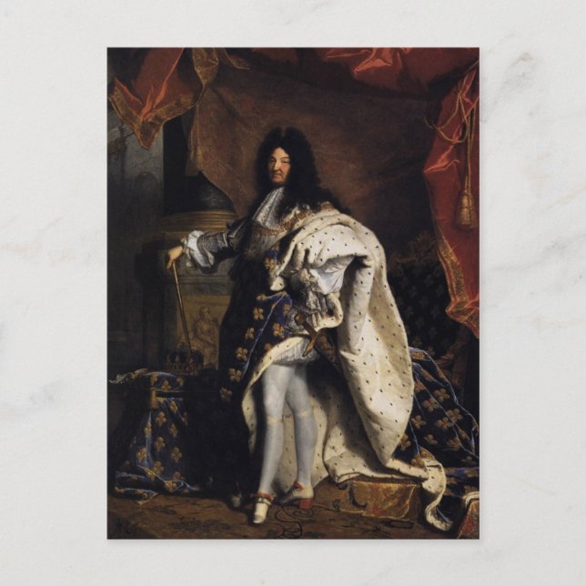 Carte Postale Louis XIV (Devant)